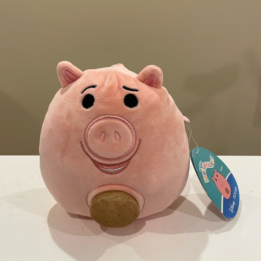 ⚡️NWT 6.5” Disney Pixar Toy Story Hamm the Piggy Bank Squishmallow